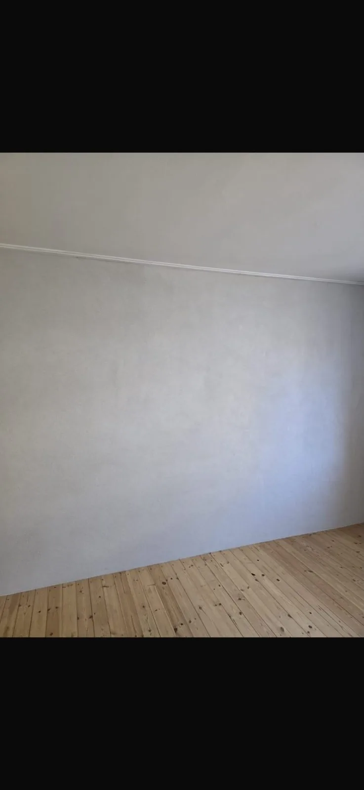 Innervägg, totalputs, efter arbetet